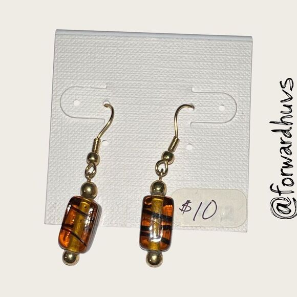 Bundle Sale 3 for $15 | Handcrafted Glass Earrings - Picture 3 of 9